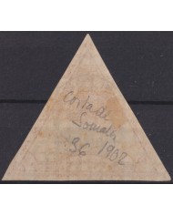 F-EX58279 SOMALIA COTE DES SOMALIS DJIBOUTI 1902 CAMEL OVEPRINT HIGHT VALUE.