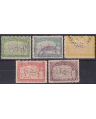 F-EX59537 VENEZUELA 1896 APOTEOSIS DE MIRANDA USED & UNUSED.