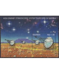 F-EX62042 NAMIBIA MNH 2000 SPACE COSMOS EXPLORATION STEROSCOPIC SYSTEM TELESCOPE.