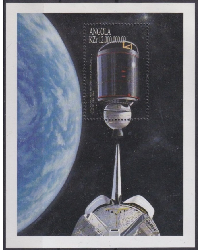 F-EX62051 ANGOLA MNH 1999 SPACE COSMOS EXPLORATION ROCKET.
