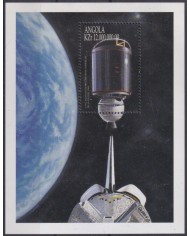 F-EX62051 ANGOLA MNH 1999 SPACE COSMOS EXPLORATION ROCKET.