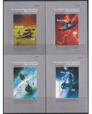 F-EX62110 PALAU MNH 2000 SPACE COSMOS EXPLORATION ROCKET SATELLITE.