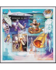 F-EX62116 MALI MNH 1999 SPACE COSMOS EXPLORATION ROCKET SATELLITE TELESCOPE.