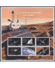 F-EX58091 GUINEA MNH 2000 SPACE COSMOS EXPLORATION MARS ROCKET.
