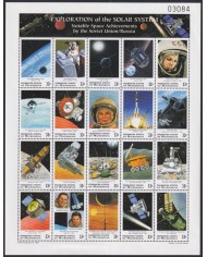 F-EX62207 MICRONESIA IS MNH 1999 RUSSIA SPACE EXPLORATION GAGARIN ROCKET SATELLITE.
