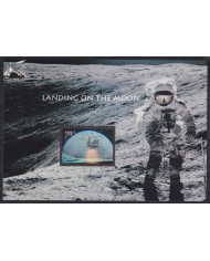 F-EX59845 USA US MNH 2000 SPACE MOON LANDING HOLOGRAM WORLD EXPO.