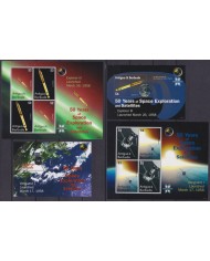 F-EX62141 ANTIGUA & BARBUDA MNH 2008 SPACE EXPLORATION ROCKET SATELLITE COSMOS.