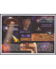 F-EX62137 ANTIGUA & BARBUDA MNH 2003 ARCHAELOGY SPACE EXPLORATION HOAGLAND ROCKET SATELLITE.