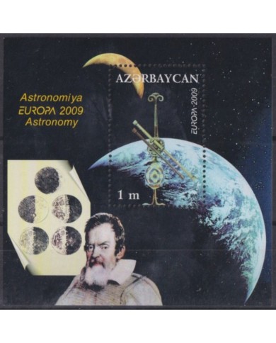 F-EX62319 AZERBAIJAN MNH 2009 EUROPA CEPT KEEPLER ASTRONOMY SPACE EXPLORATION COSMOS.