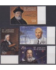 F-EX62347 ST VINCENT & GRENADINES MNH 1999 SCIENCE ASTRONOMY NEWTON GALILEO GOODDARD SPACE COSMOS.