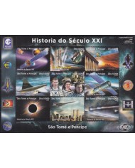 F-EX62691 SAO TOME I PRINCIPE MNH 2004 CONCORDE AVION ASTRONOMY HALLEY SPACE EXPLORATION COSMOS.