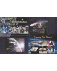 F-EX62700 SIERRA LEONE MNH 2006-9 SPACE EXPLORATION SUN STATION ROCKET SATELLITE.