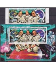 F-EX62707 TOGO MNH 1994 SPACE COSMOS 25th ANNIV APOLLO 11 MOONLANDING ROCKET.