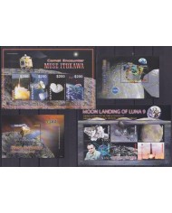 F-EX62584 GUYANA MNH 2006 SPACE EXPLORATION COSMOS SATELLITE ROCKET LUNA 9 MUSE ITOKAWA.