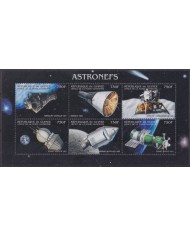 F-EX62383 GUINEA MNH 1998 SPACE EXPLORATION COSMOS SATELLITE ROCKET.