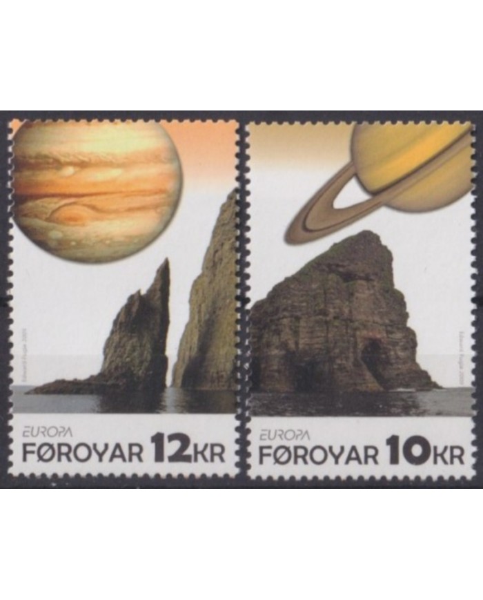 F-EX62406 FAROE FAROYAR MNH 2009 EUROPA CEPT ASTRONOMY SPACE EXPLORATION COSMOS.