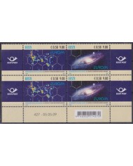F-EX62408 EESTI ESTONIA MNH 2009 EUROPA CEPT ASTRONOMY SPACE EXPLORATION CONSTELLATION.