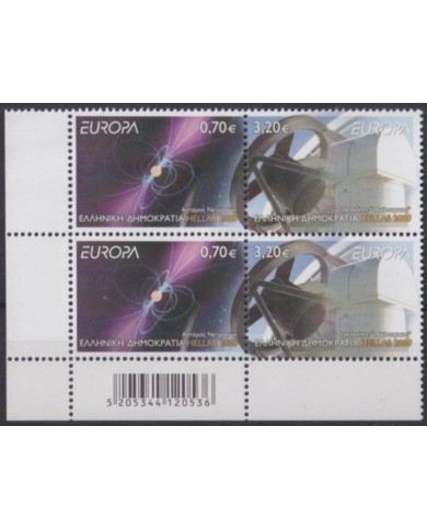 F-EX62428 GREECE MNH 2009 EUROPA CEPT ASTRONOMY SPACE EXPLORATION TELESCOPE.