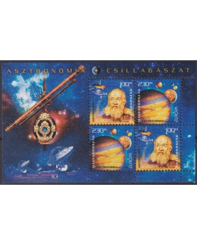 F-EX62429 HUNGARY MNH 2009 EUROPA CEPT GALILEO ASTRONOMY SPACE EXPLORATION TELESCOPE.