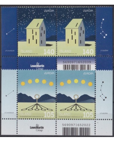 F-EX62431 ICELAND ISLAND MNH 2009 EUROPA CEPT ASTRONOMY SPACE EXPLORATION.