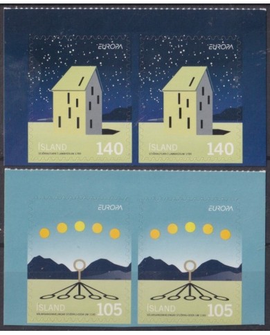 F-EX62432 ICELAND ISLAND MNH 2009 EUROPA CEPT ASTRONOMY SPACE EXPLORATION ADHESIVE.