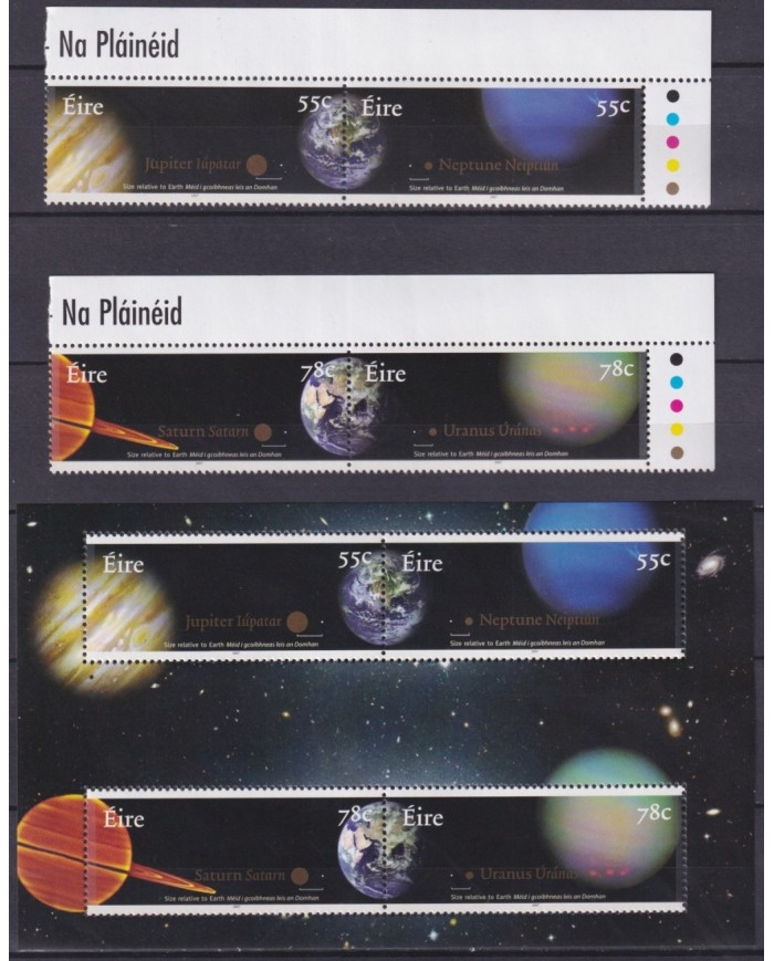 F-EX62589 IRELAND EIRE MNH 2007 ASTRONOMY SPACE EXPLORATION URANUS PLANET.