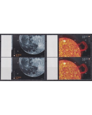 F-EX62487 NORWAY NOREG MNH 2009 EUROPA CEPT ASTRONOMY SPACE EXPLORATION PLANET.
