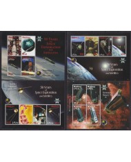 F-EX62609 MALDIVES MNH 2009 50th SPACE EXPLORATION COSMOS SATELLITE ROCKET.