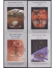 F-EX62650 PALAU MNH 1998 MARS SPACE EXPLORATION STATION COSMOS SATELLITE.