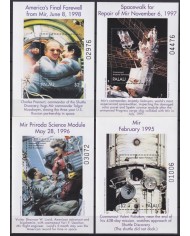 F-EX62655 PALAU MNH 1998 MIR STATION SPACE EXPLORATION COSMOS SATELLITE.