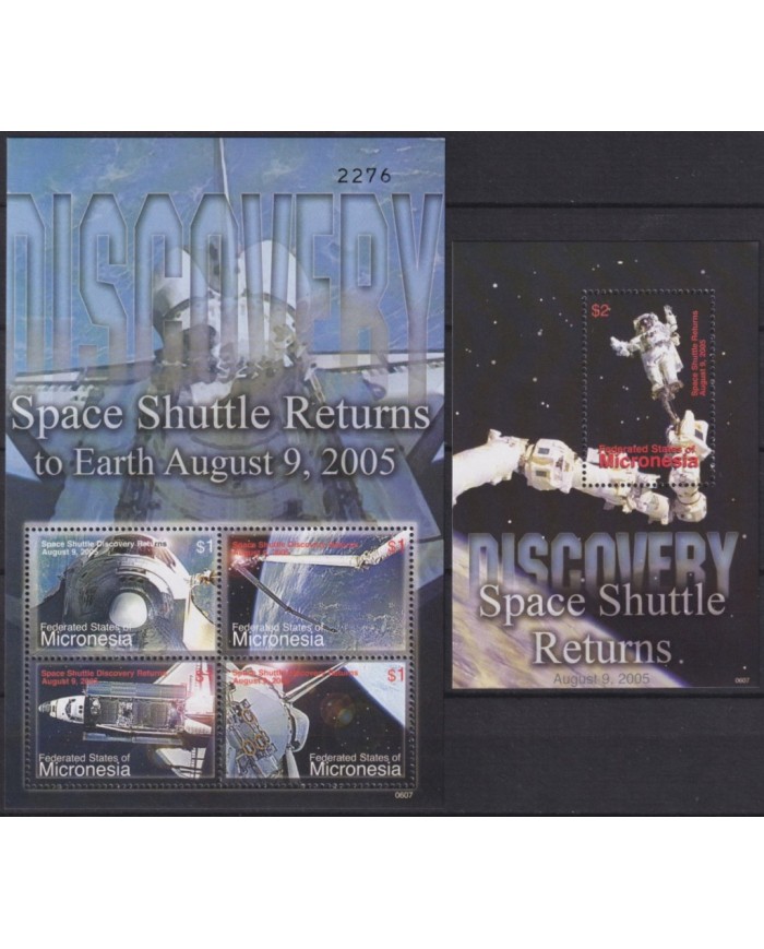 F-EX62627 PALAU MNH 2006 SPACE SHUTTLE EXPLORATION COSMOS SATELLITE ROCKET.