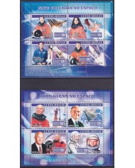 F-EX62585 GUINEA BISSAU MNH 2006 GLENN COLUMBIA SPACE EXPLORATION COSMOS SATELLITE ROCKET.