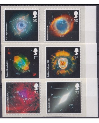 F-EX62435 UK ENGLANG MNH 2007 ASTRONOMICAL SPACE EXPLORATION COSMOS SATELLITE NEBULA.