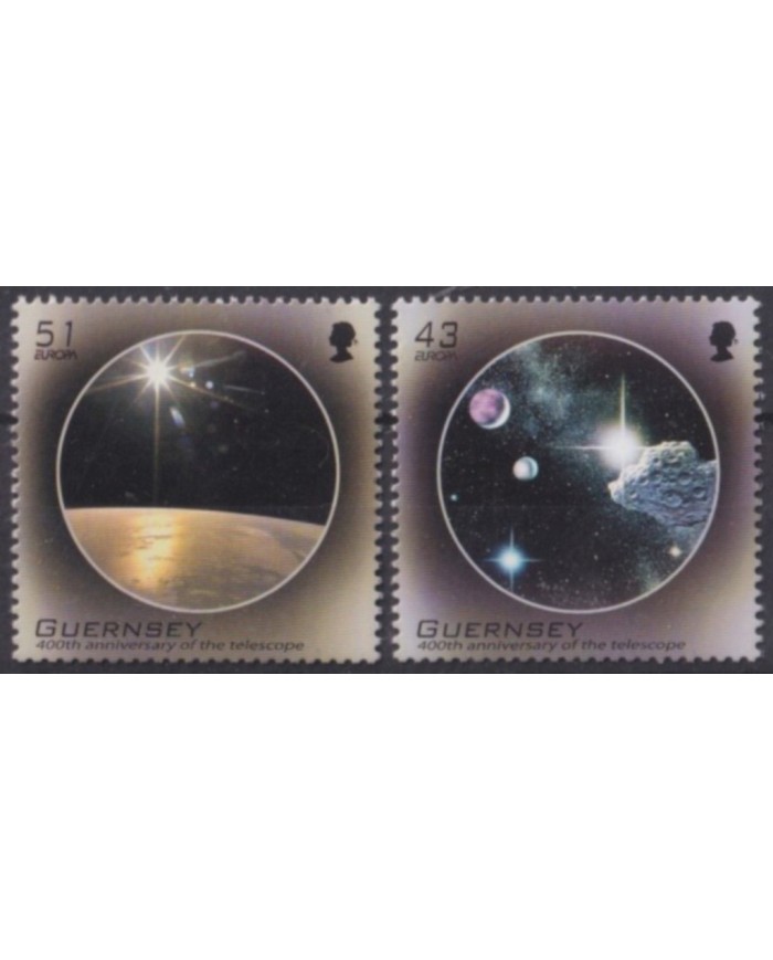F-EX62434 GUERNSEY UK ENGLANG MNH 2009 ASTRONOMICAL SPACE EXPLORATION COSMOS.