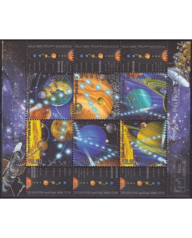 F-EX62592 ISRAEL MNH 2006 PLANET SPACE EXPLORATION COSMOS SATELLITE ROCKET.