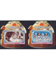 F-EX62631 MONGOLIA MNH 2005 SHENZHOU IV SPACE EXPLORATION COSMOS SATELLITE ROCKET.