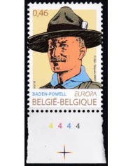 F-EX62499 BELGIUM MNH 2007 EUROPA CEPT BOYS SCOUTS SCOUTING LORD BADEN POWELL.