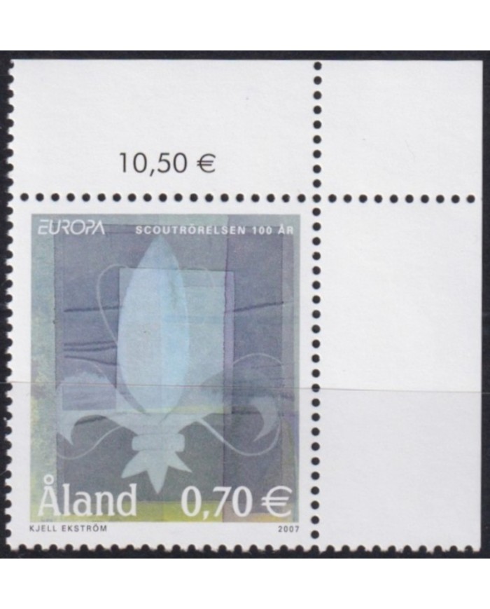 F-EX62900 ALAND FINLAND MNH 2007 EUROPA CEPT BOYS SCOUTS SCOUTING.