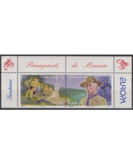 F-EX62907 MONACO MNH 2007 EUROPA CEPT BOYS SCOUTS SCOUTING LORD BADEN POWELL.