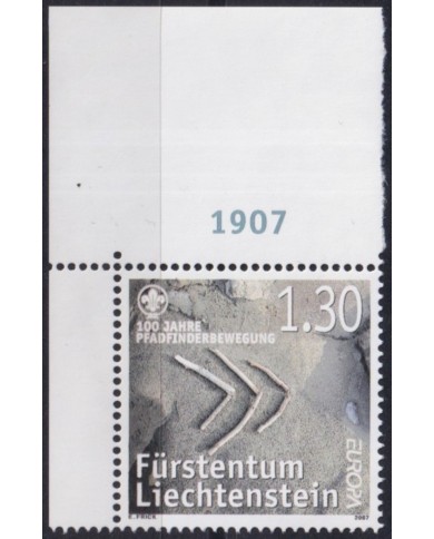 F-EX62910 LIECHTENSTEIN MNH 2007 EUROPA CEPT BOYS SCOUTS SCOUTING.