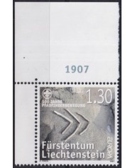 F-EX62910 LIECHTENSTEIN MNH 2007 EUROPA CEPT BOYS SCOUTS SCOUTING.