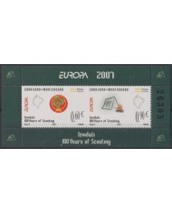 F-EX62921 MONTENEGRO MNH 2007 EUROPA CEPT BOYS SCOUTS SCOUTING.