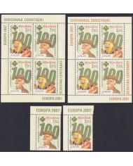 F-EX62734 RUMANIA MNH 2007 EUROPA CEPT BOYS SCOUTS SCOUTING.