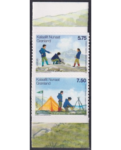 F-EX62990 GREENLAND GRONLAND MNH 2007 EUROPA CEPT BOYS SCOUTS SCOUTING.