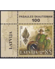 F-EX62997 LATVIJA MNH 2007 EUROPA CEPT BOYS SCOUTS SCOUTING.