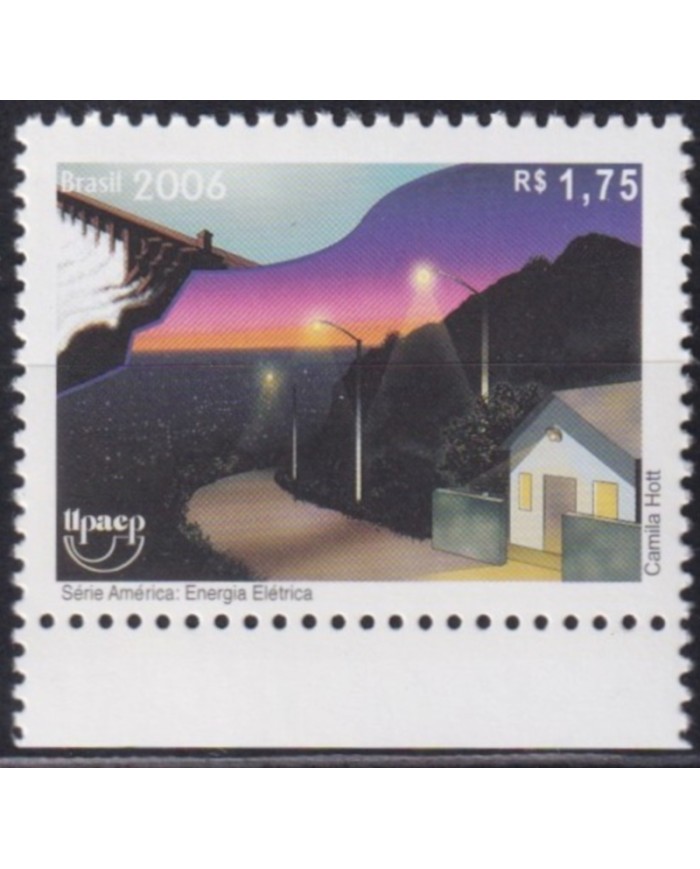 F-EX62958 BRAZIL MNH 2006 UPAEP ELECTRIC ENERGY.
