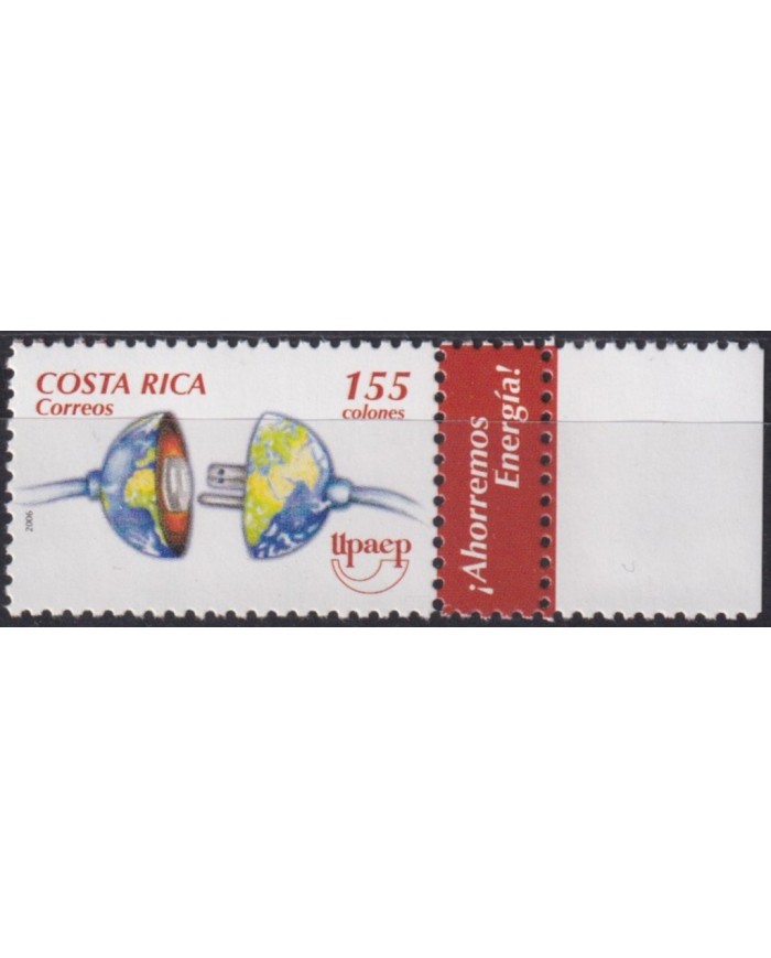 F-EX62947 COSTA RICA MNH 2006 UPAEP ELECTRIC ENERGY.