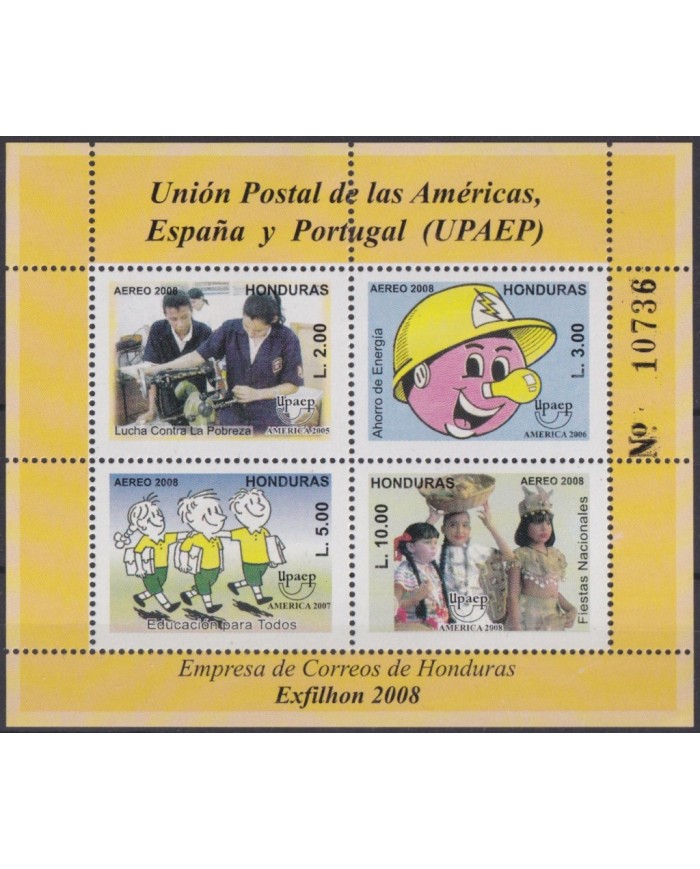 F-EX62949 GUATEMALA MNH 2008 UPAEP FIESTAS NACIONALES NATIONAL HOLIDAYS EXFILHON.