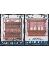 F-EX62959 PERU MNH 2001 UPAEP ARCHITECTURE.