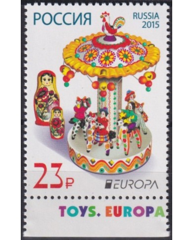 F-EX63031 RUSSIA MNH 2015 EUROPA CEPT TOYS CHILDREN GAMES.
